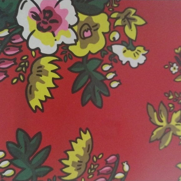 Kenzo Paris Red Floral Paper Bag - Picture 5 of 12